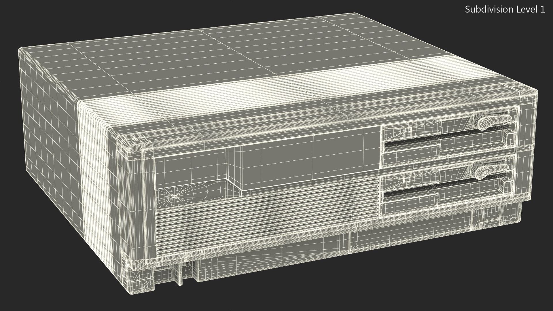 Vintage Computer Workstation Terminal 3D