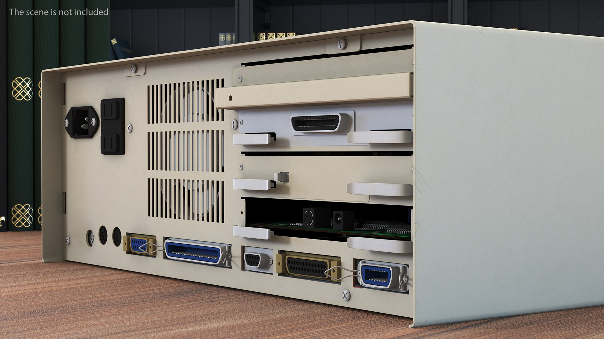 Vintage Computer Workstation Terminal 3D