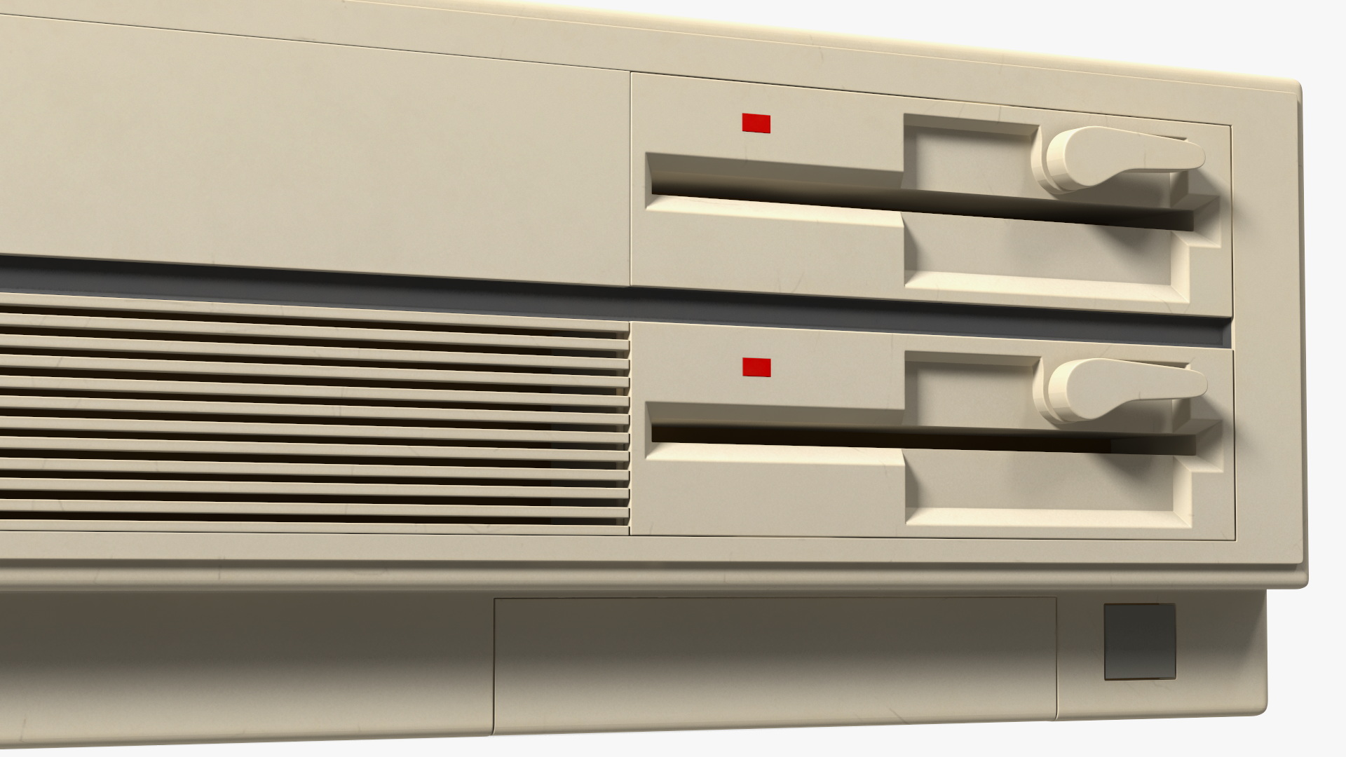 Vintage Computer Workstation Terminal 3D