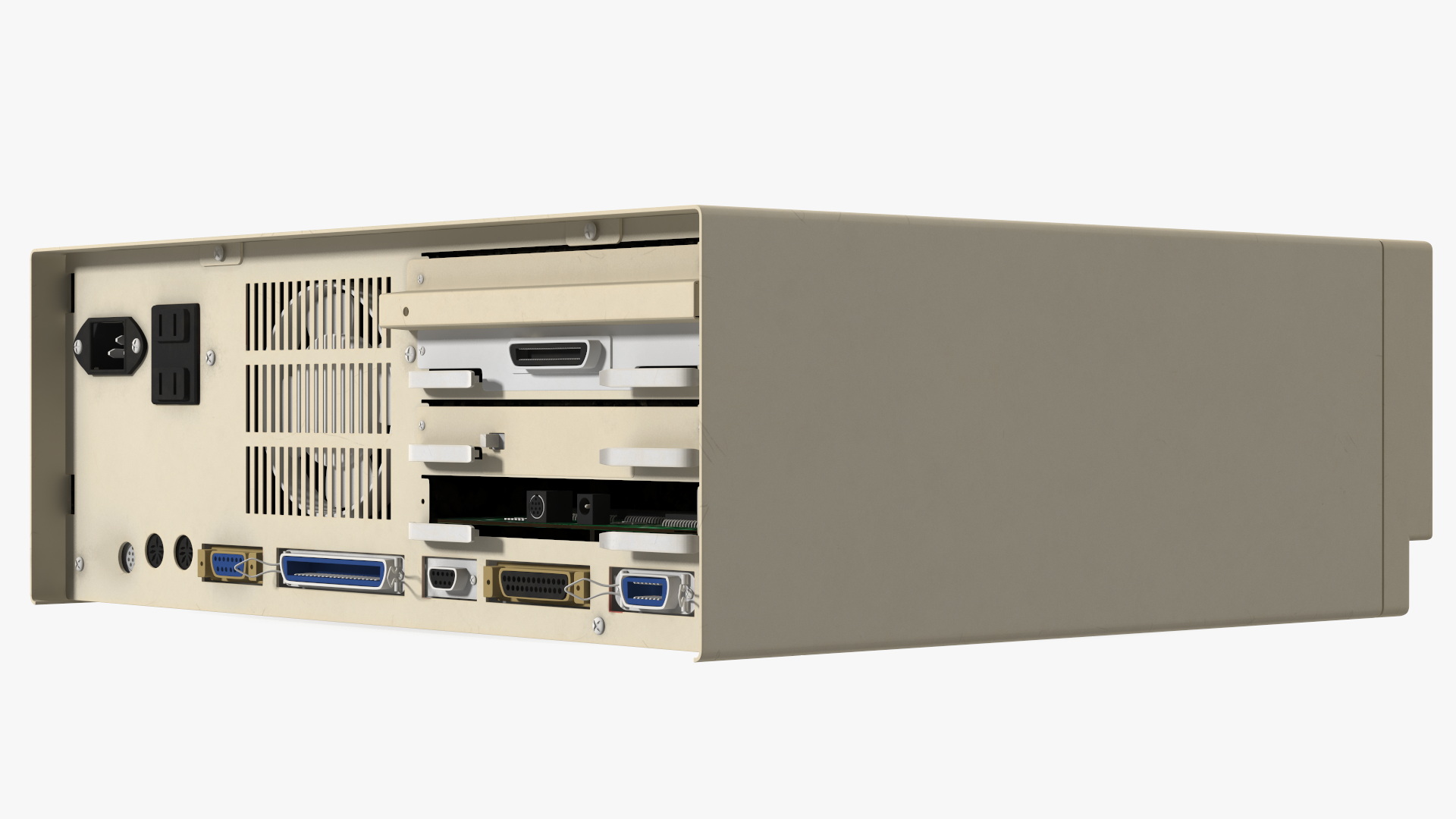 Vintage Computer Workstation Terminal 3D