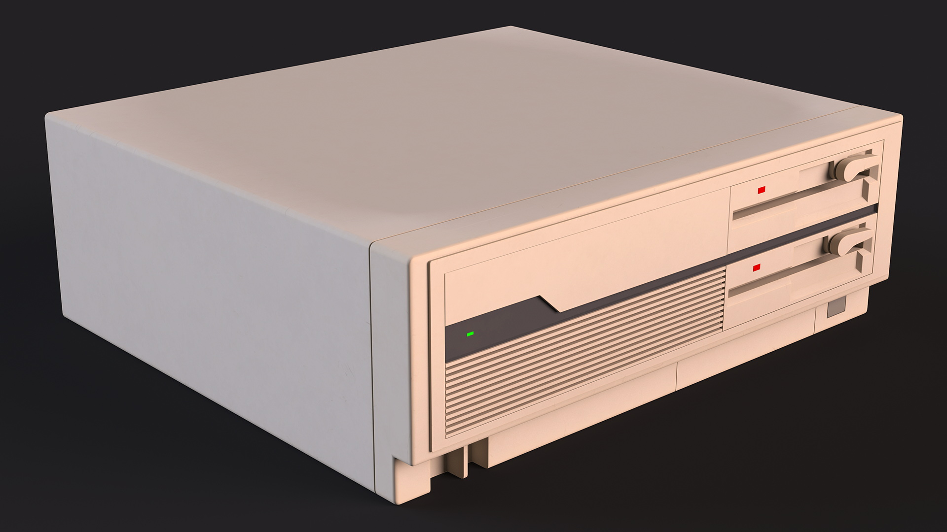 Vintage Computer Workstation Terminal 3D