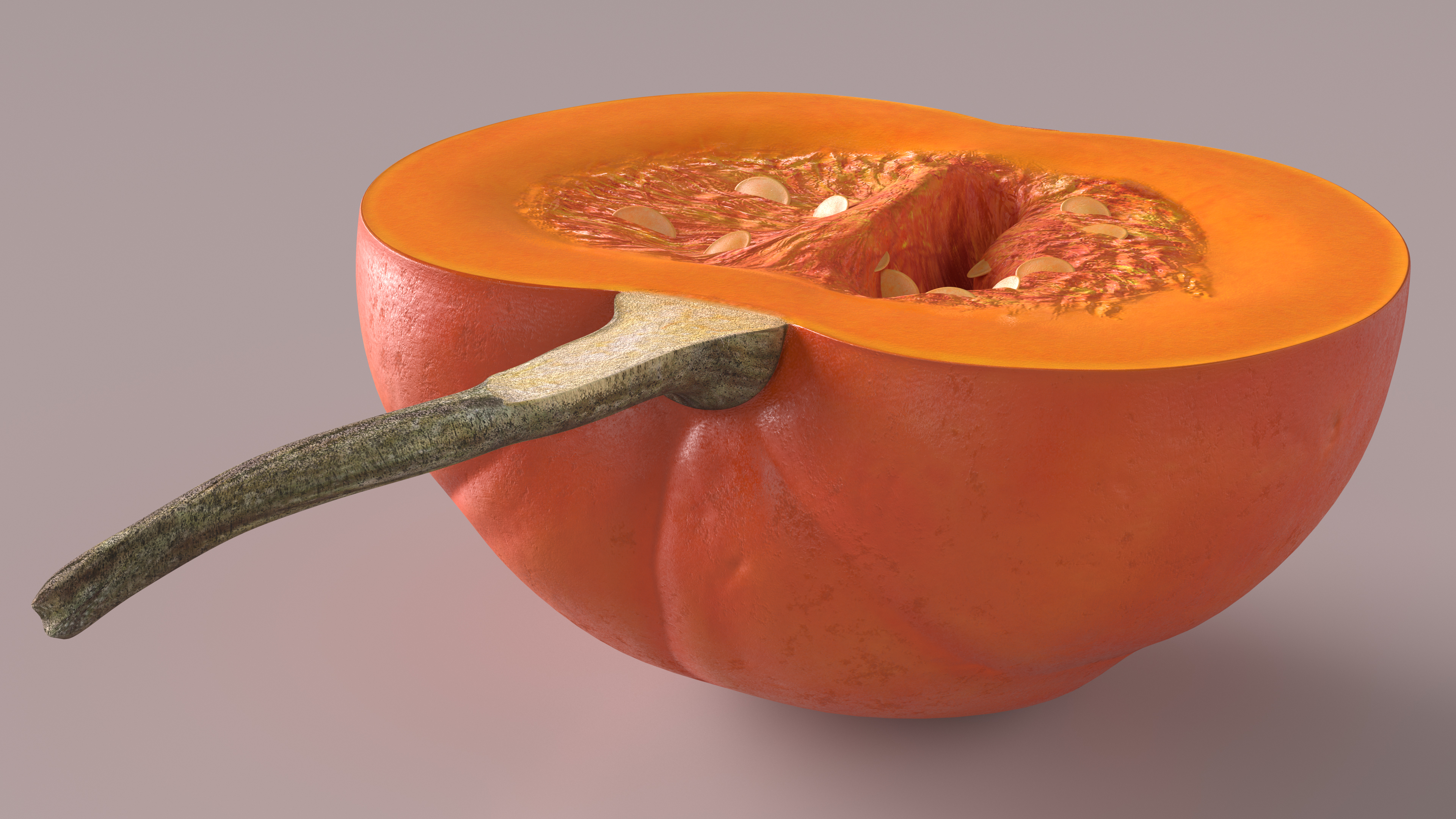 3D Cut Pumpkin