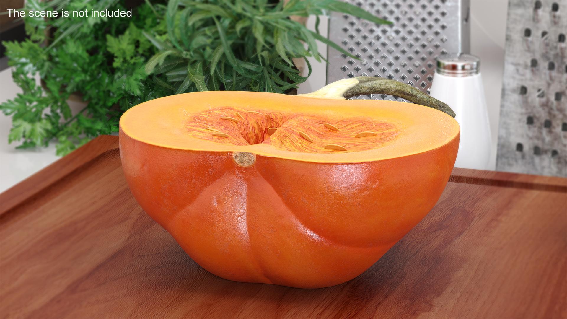 3D Cut Pumpkin