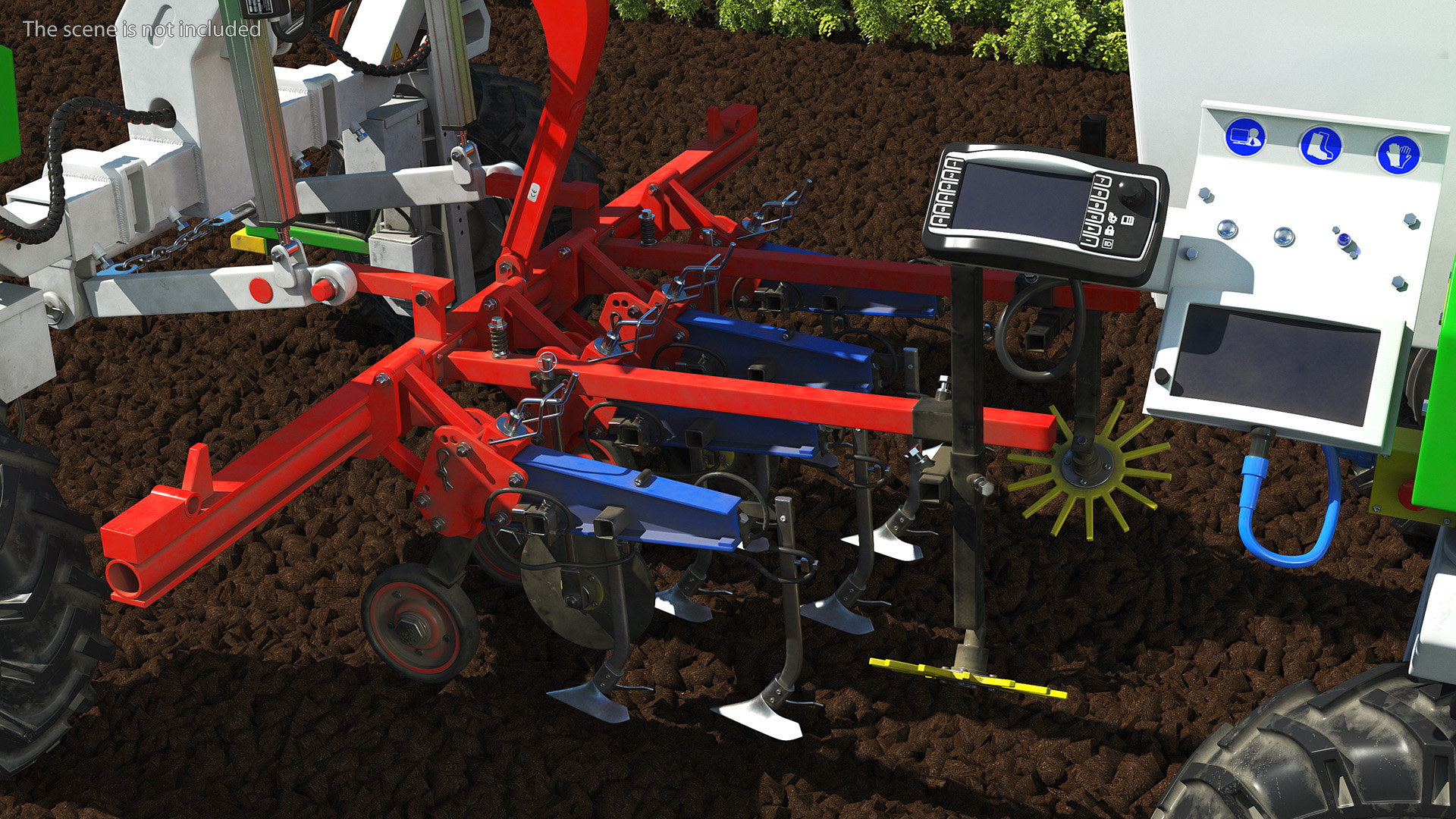 3D Dusty Agriculture Robot Orio Naio model