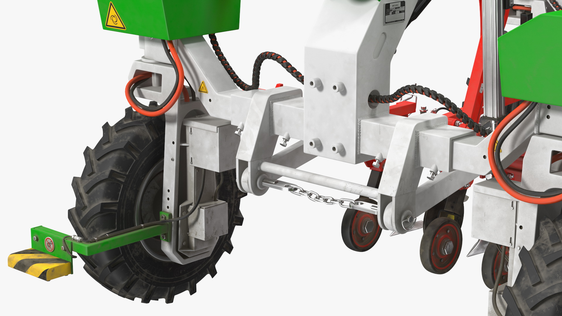 3D Dusty Agriculture Robot Orio Naio model