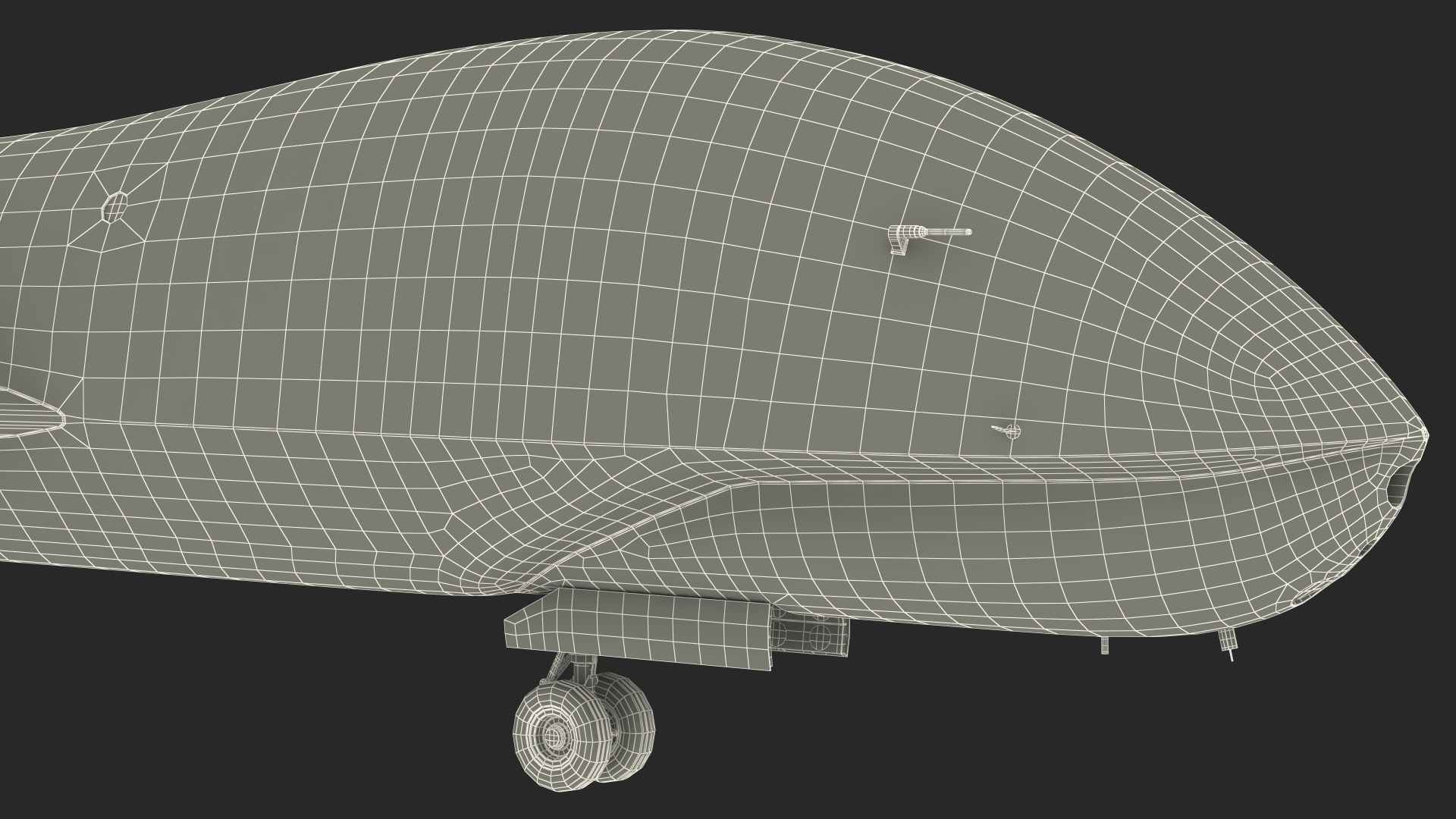 3D model Chengdu Xianglong WZ7 UAV