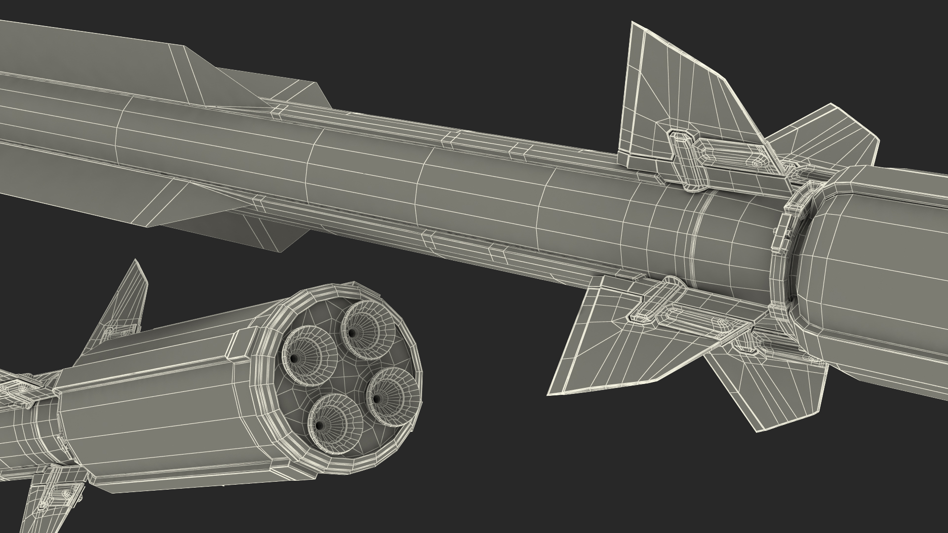 3D Anti Aircraft Missile