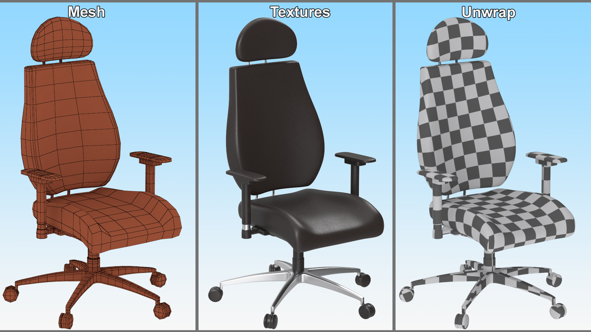 3D model Armchair