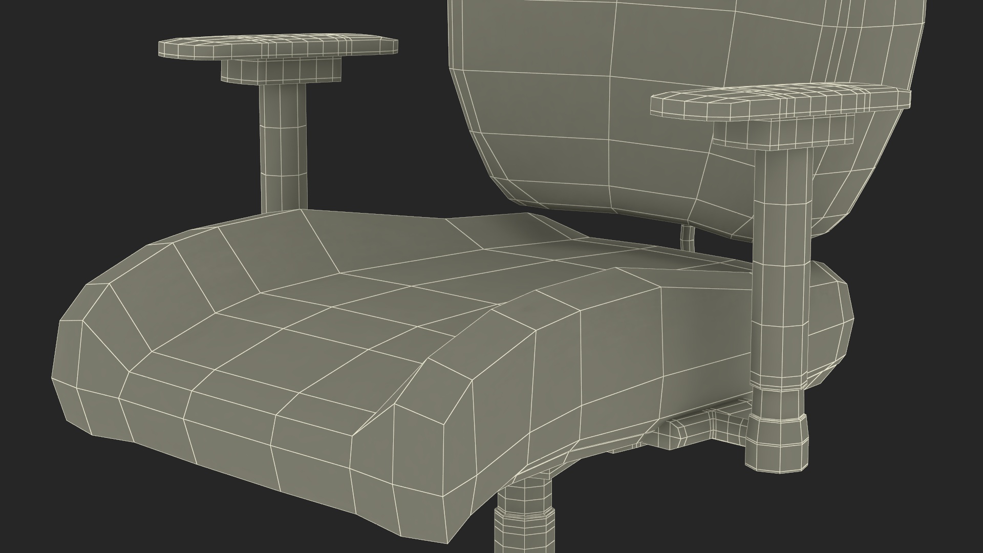 3D model Armchair