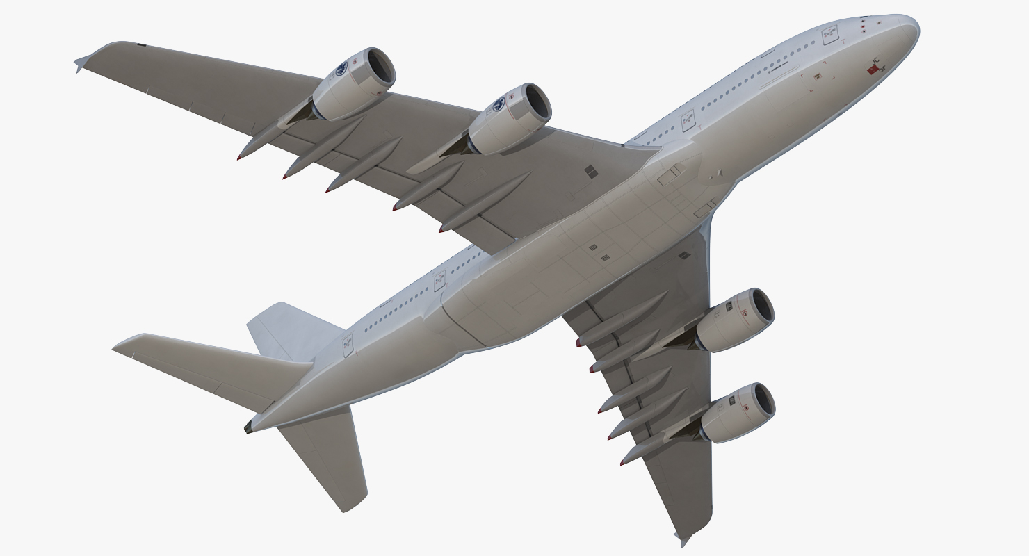 3D Airbus A380 900 Generic model