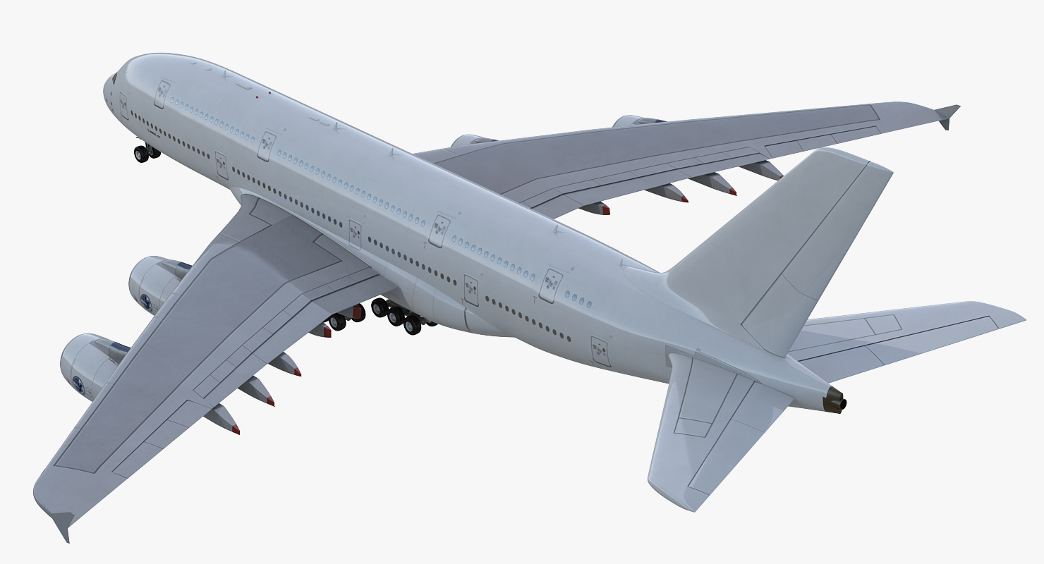 3D Airbus A380 900 Generic model