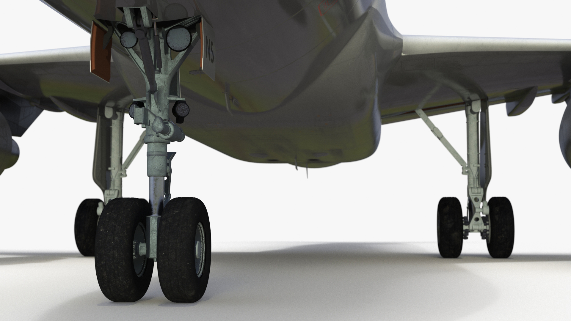 Lufthansa Airbus A320-200 Aircraft 3D model