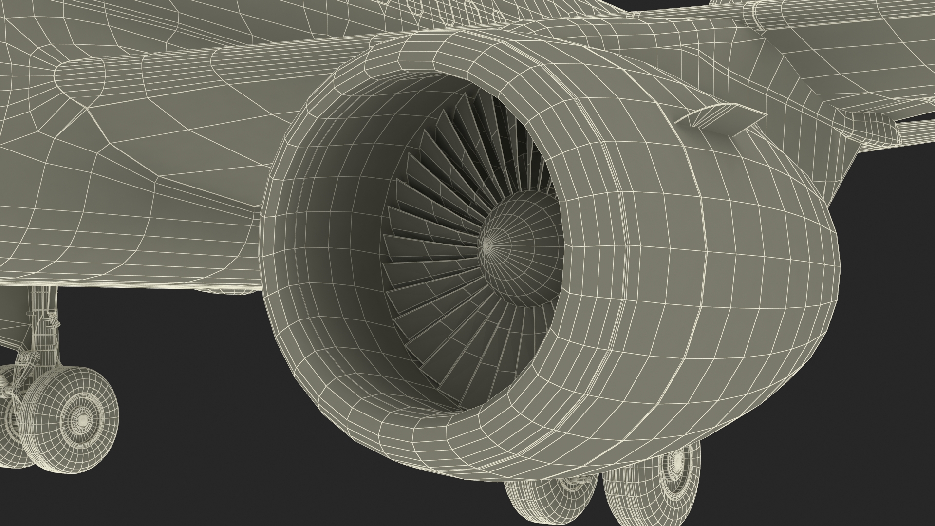 Lufthansa Airbus A320-200 Aircraft 3D model