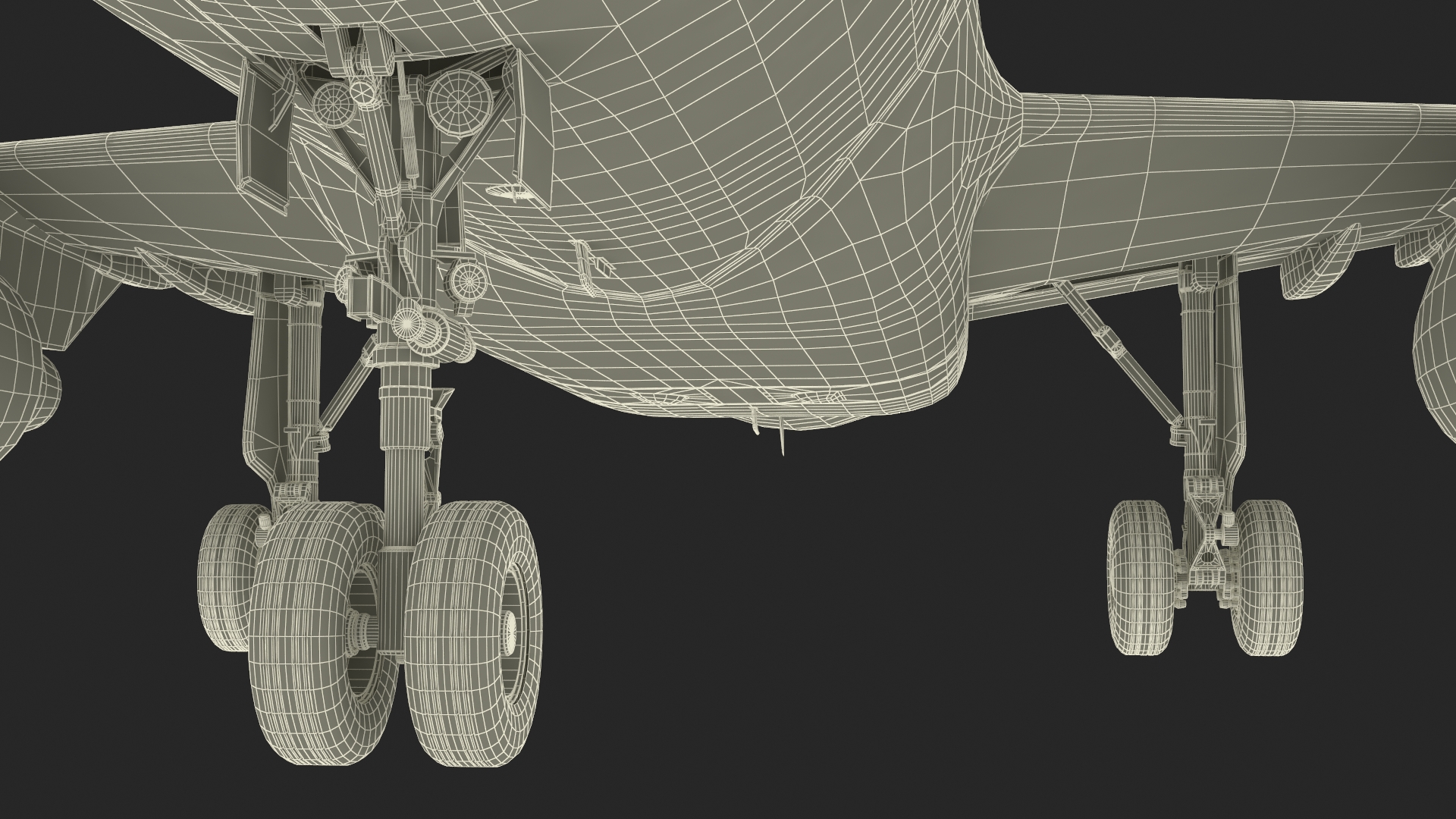 Lufthansa Airbus A320-200 Aircraft 3D model
