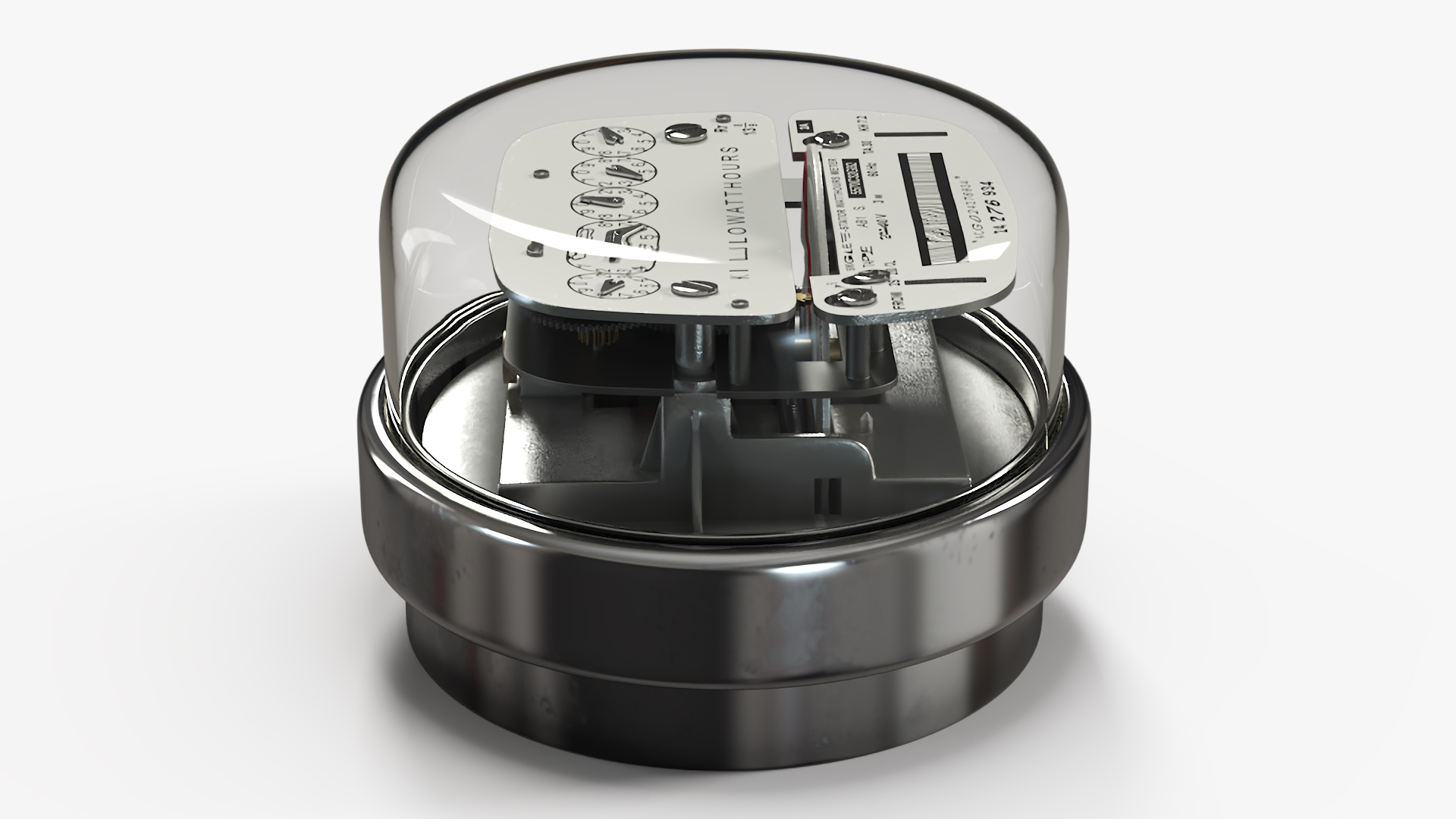Electric Utility Meter 3D