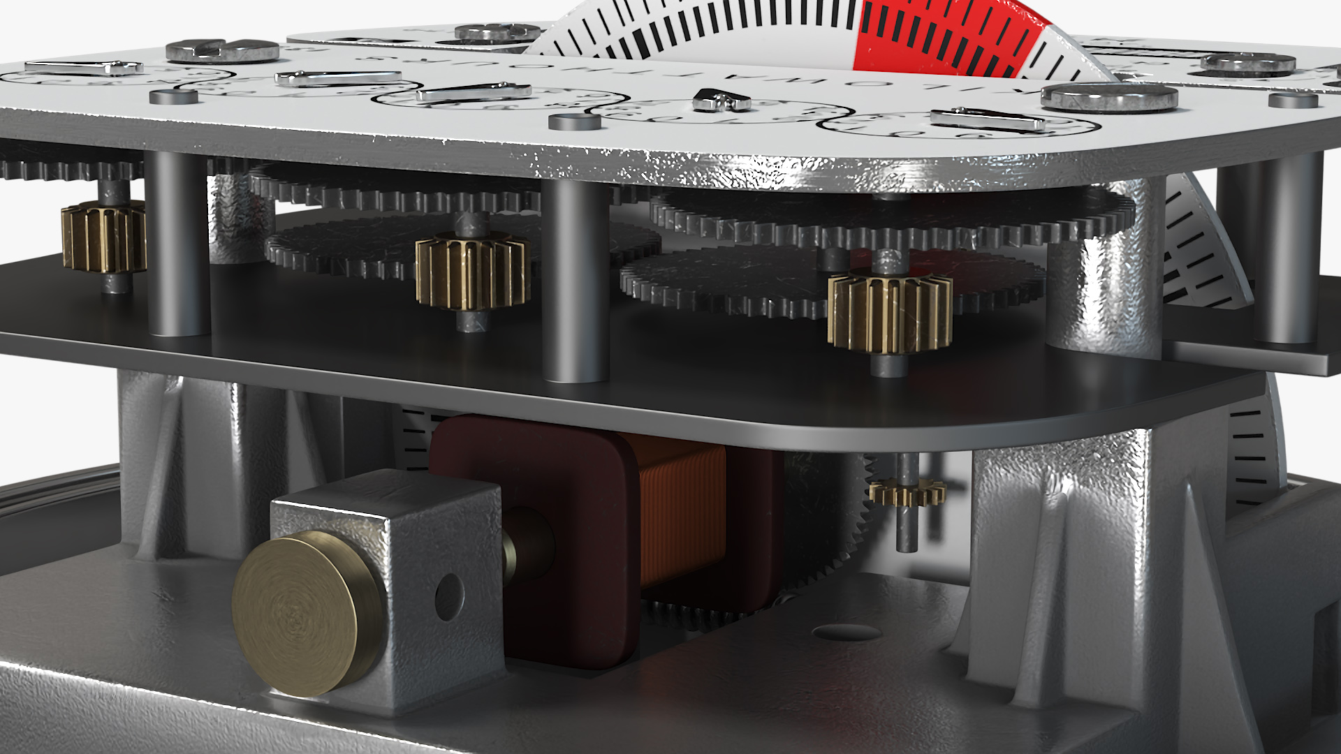 Electric Utility Meter 3D