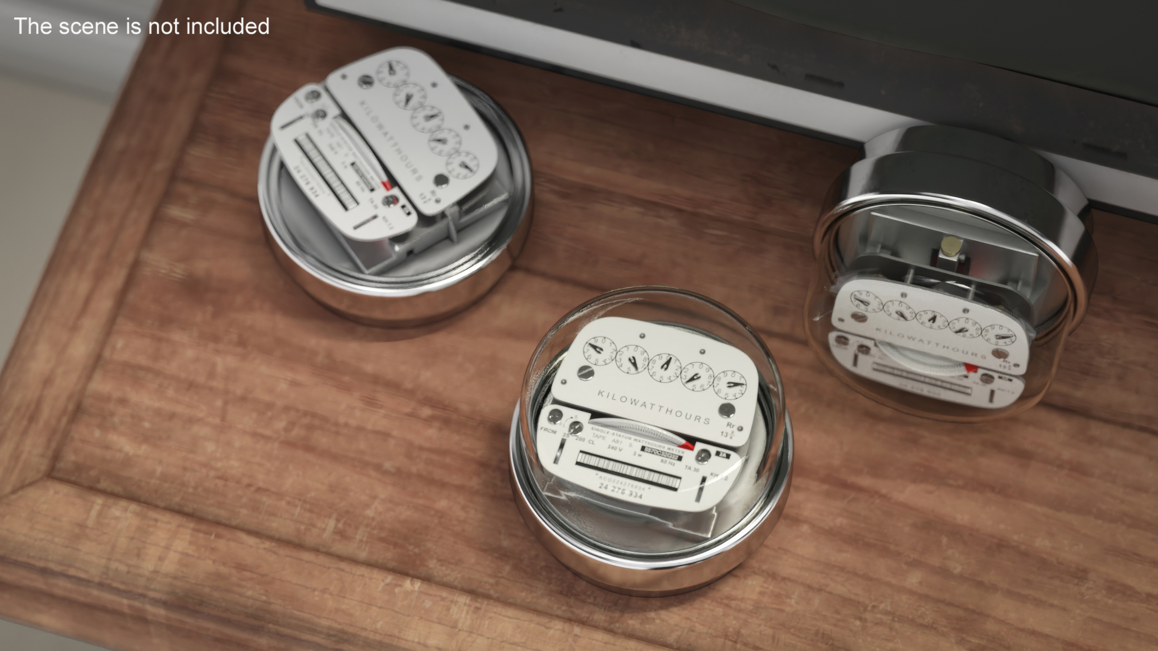 Electric Utility Meter 3D