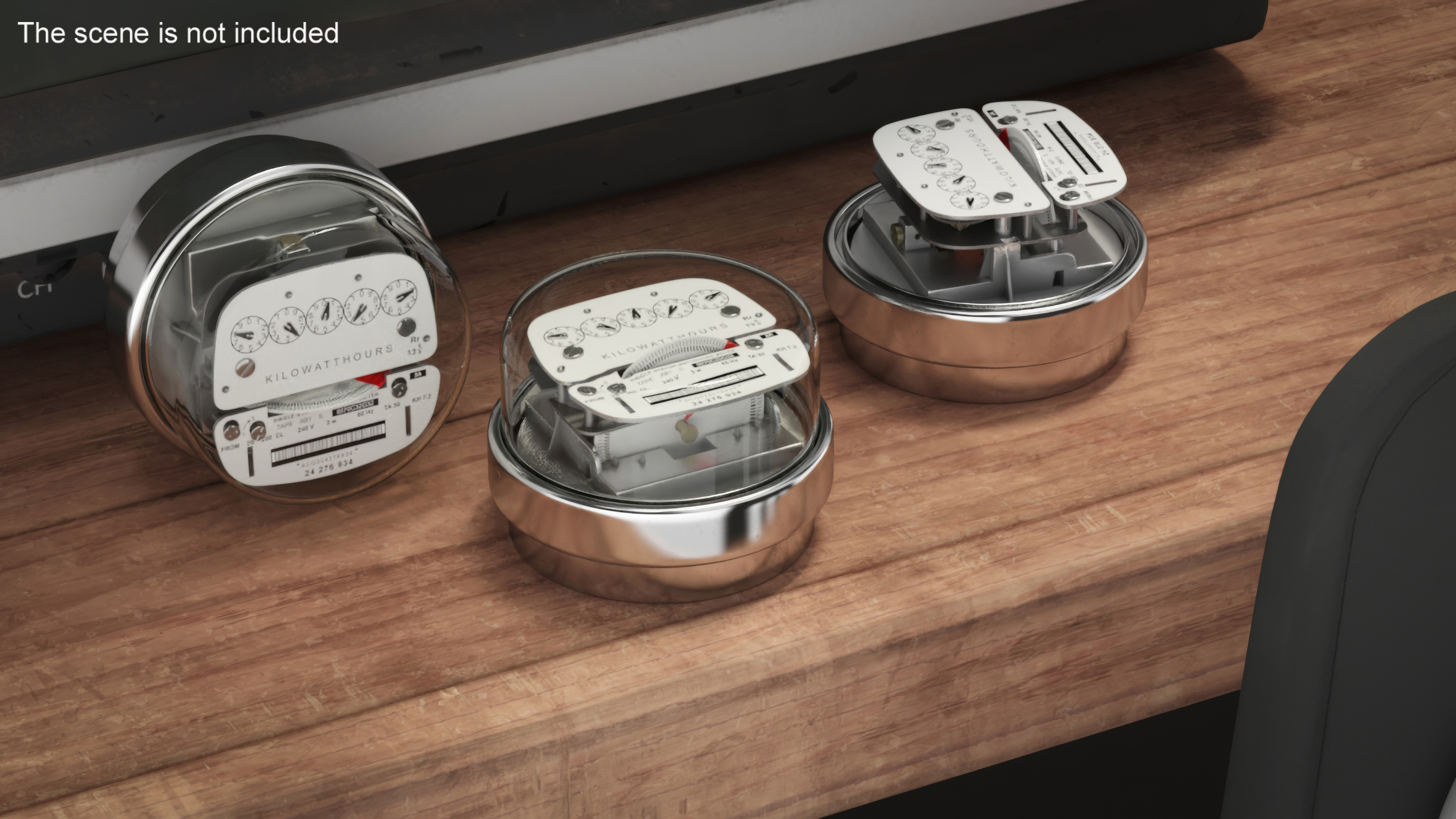 Electric Utility Meter 3D