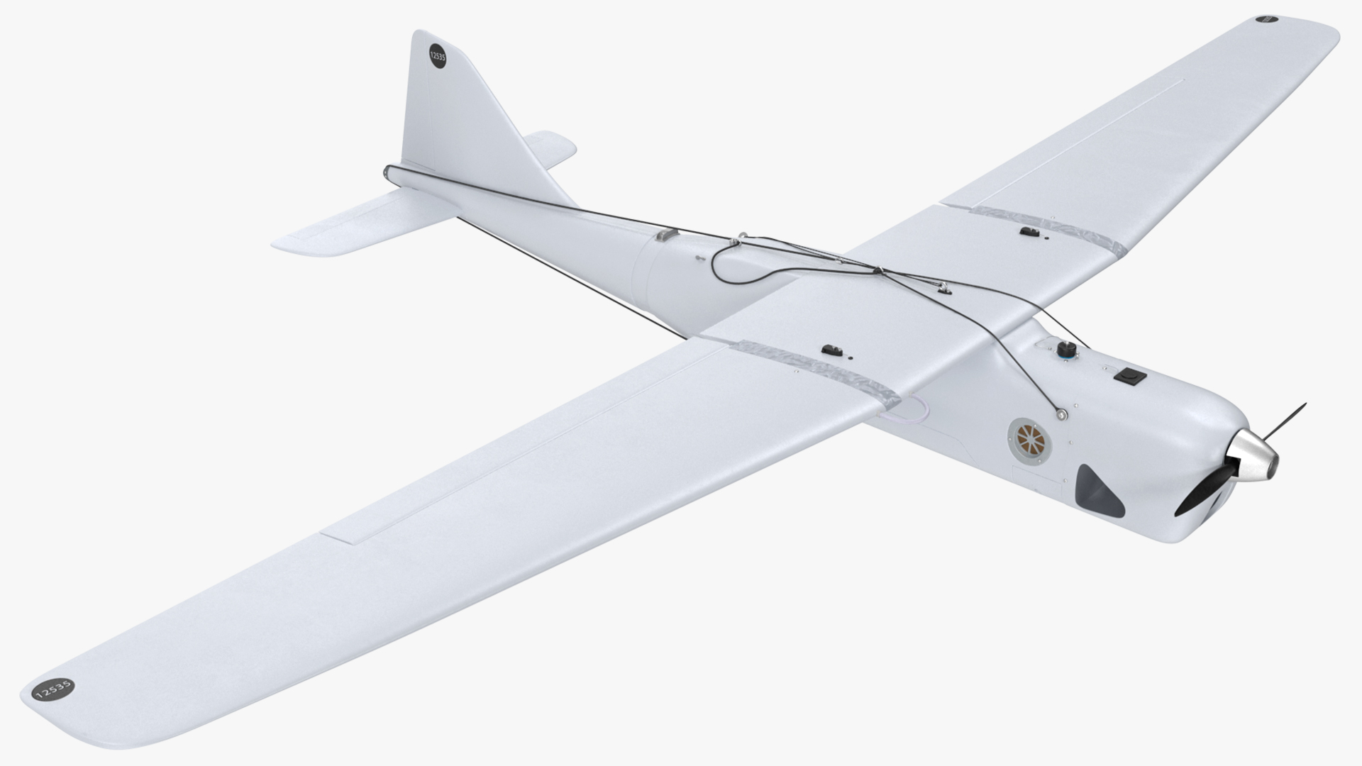3D model Russian UAV Orlan 10