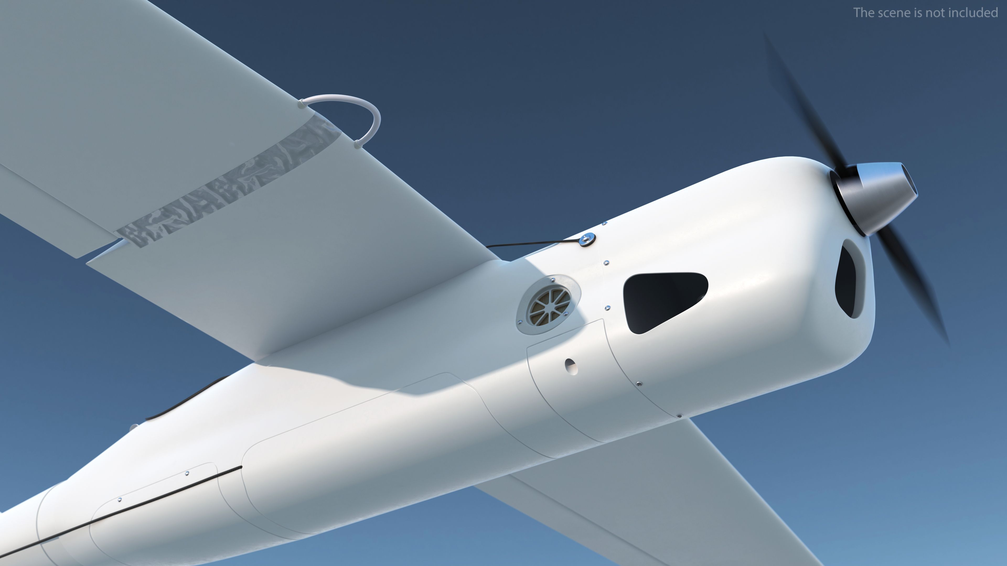 3D model Russian UAV Orlan 10