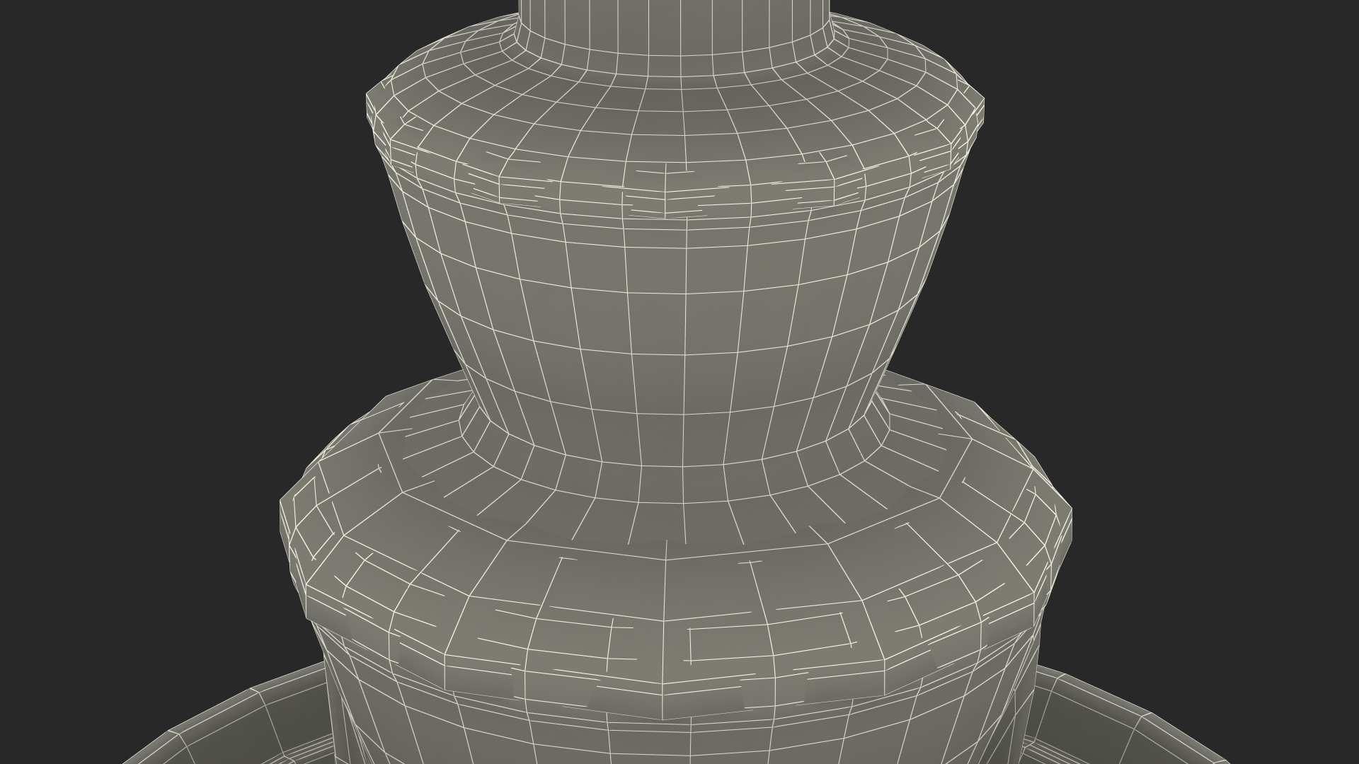 Chocolate Fountain Machine Fondue Maker 3D model