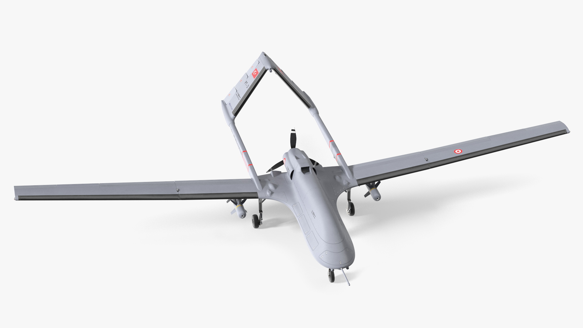3D Bayraktar TB3 UCAV model