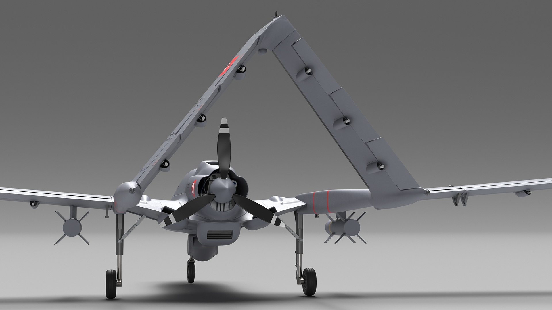 3D Bayraktar TB3 UCAV model