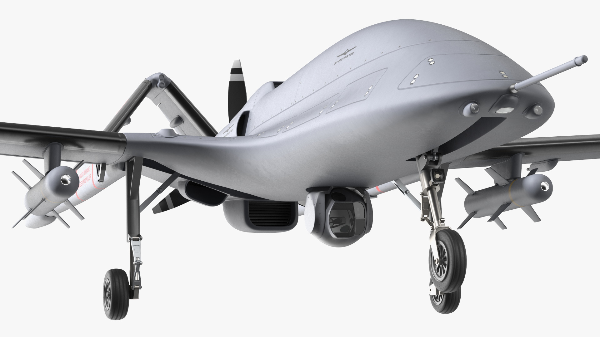 3D Bayraktar TB3 UCAV model
