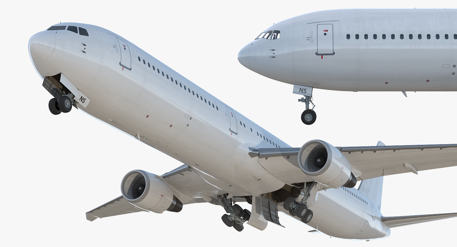 Boeing 767 400ER Generic 3D model