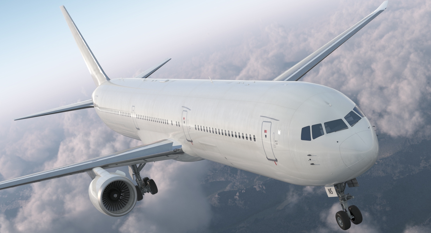 Boeing 767 400ER Generic 3D model