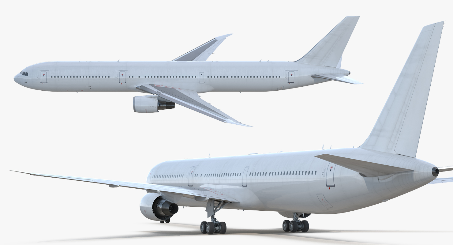 Boeing 767 400ER Generic 3D model