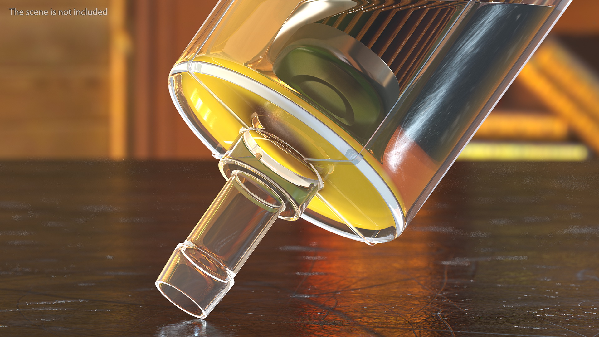 3D model Universal Inline Fuel Filter with Petrol