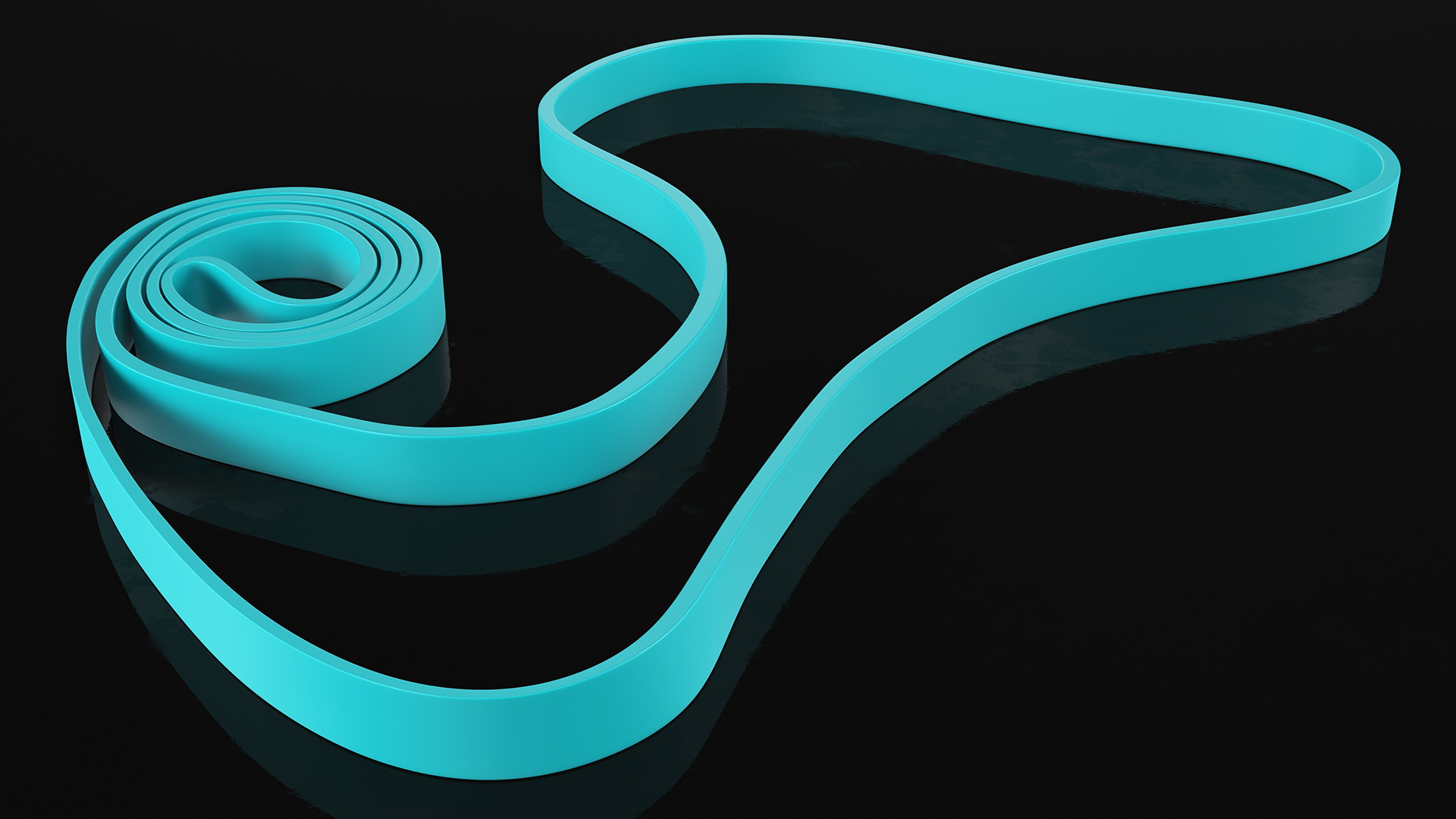 3D Elastic Fitness Resistance Band