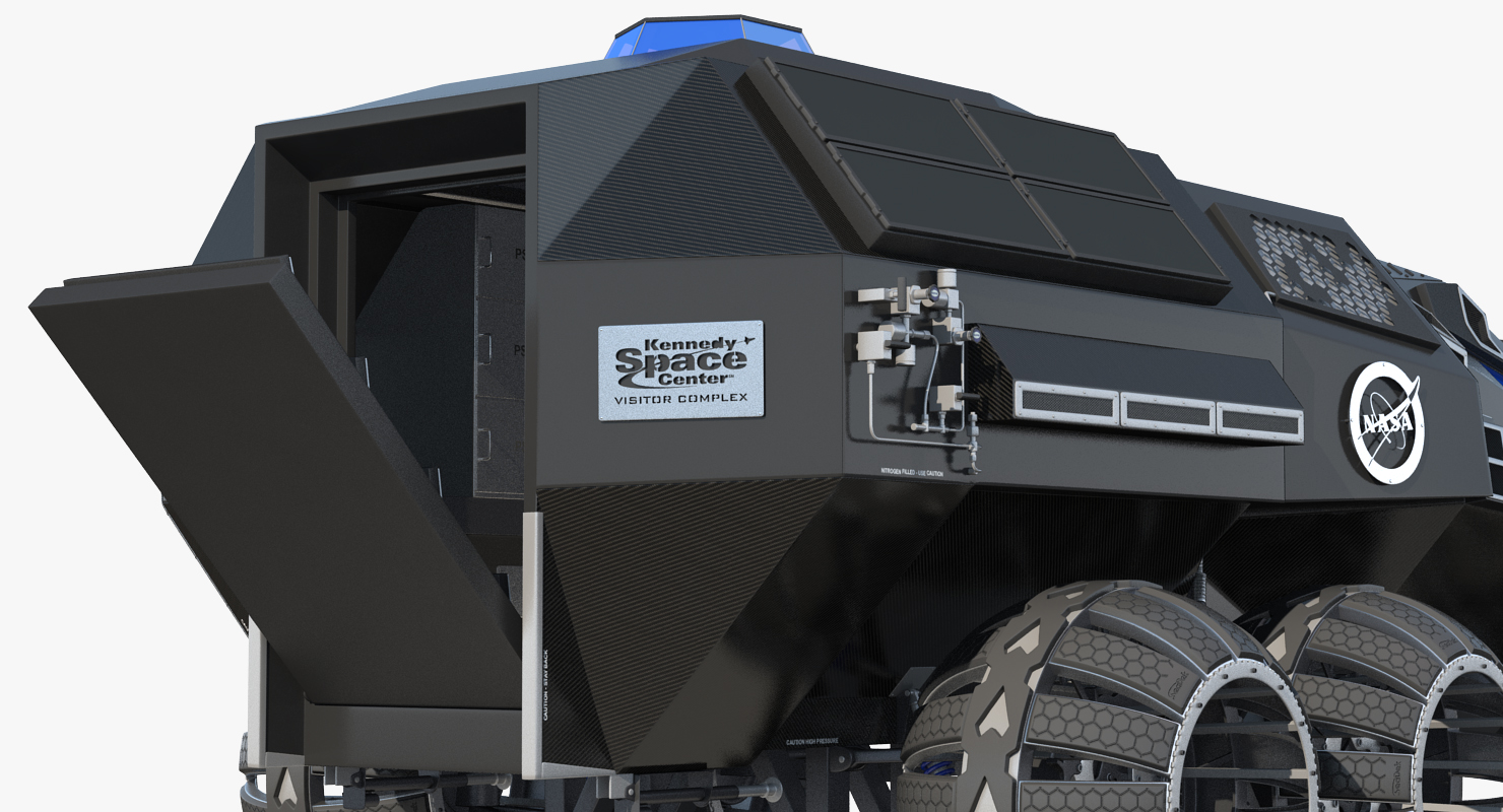NASA Futuristic Mars Rover Concept 3D model
