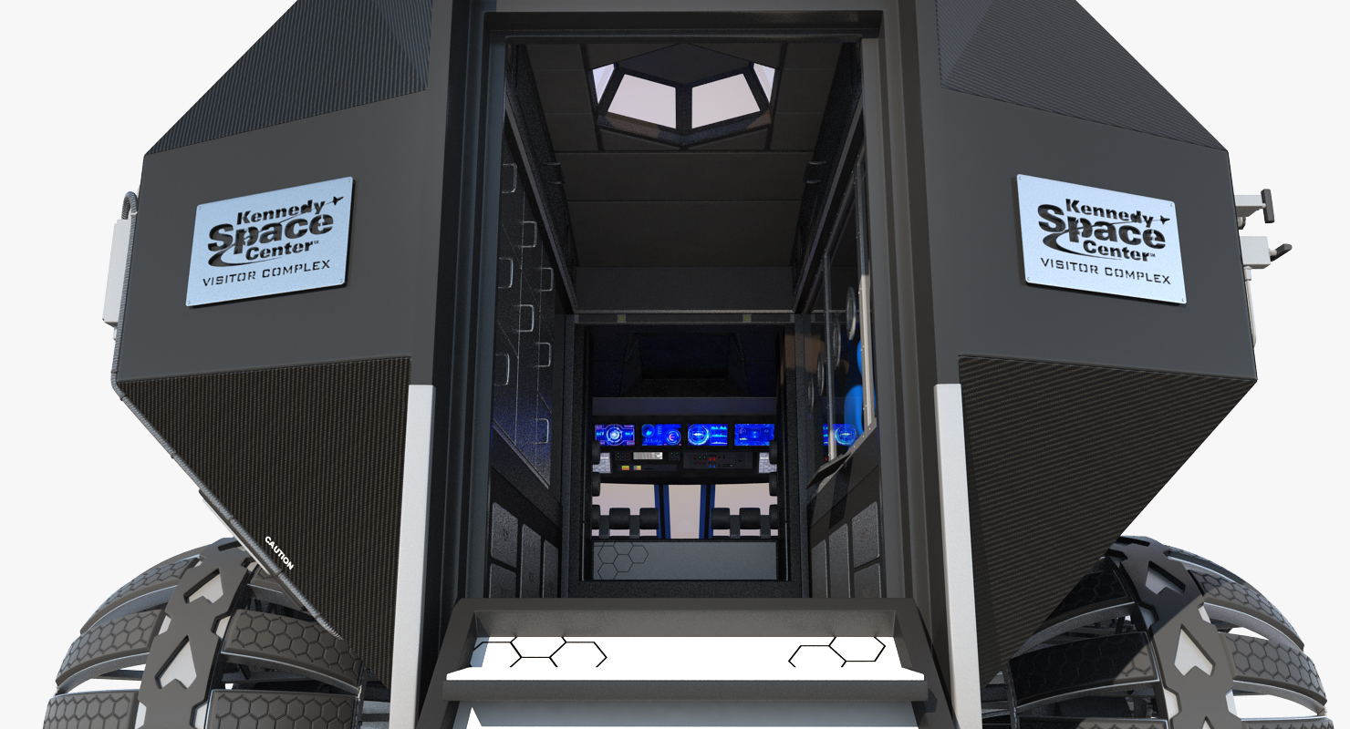 NASA Futuristic Mars Rover Concept 3D model