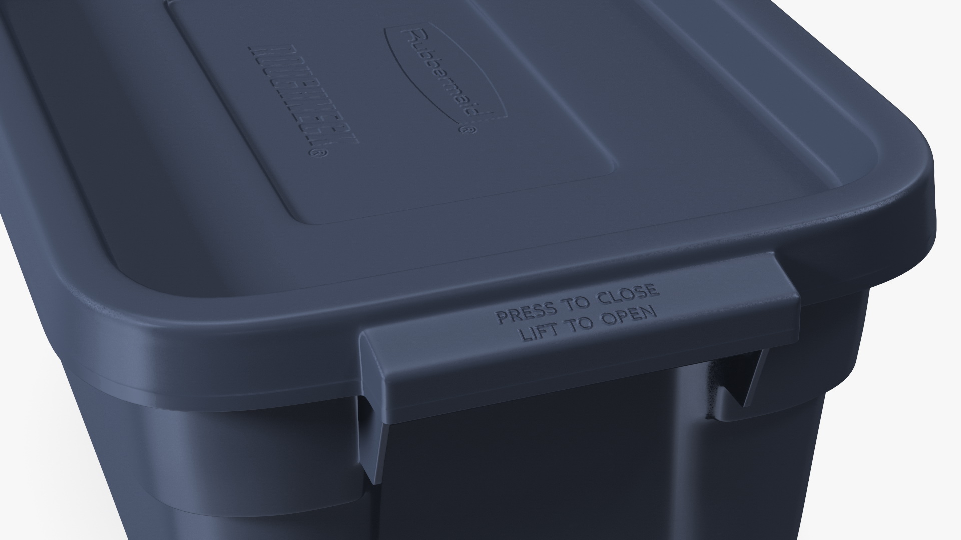 Rubbermaid Roughneck Stackable Storage Tote 3 Gallon 3D