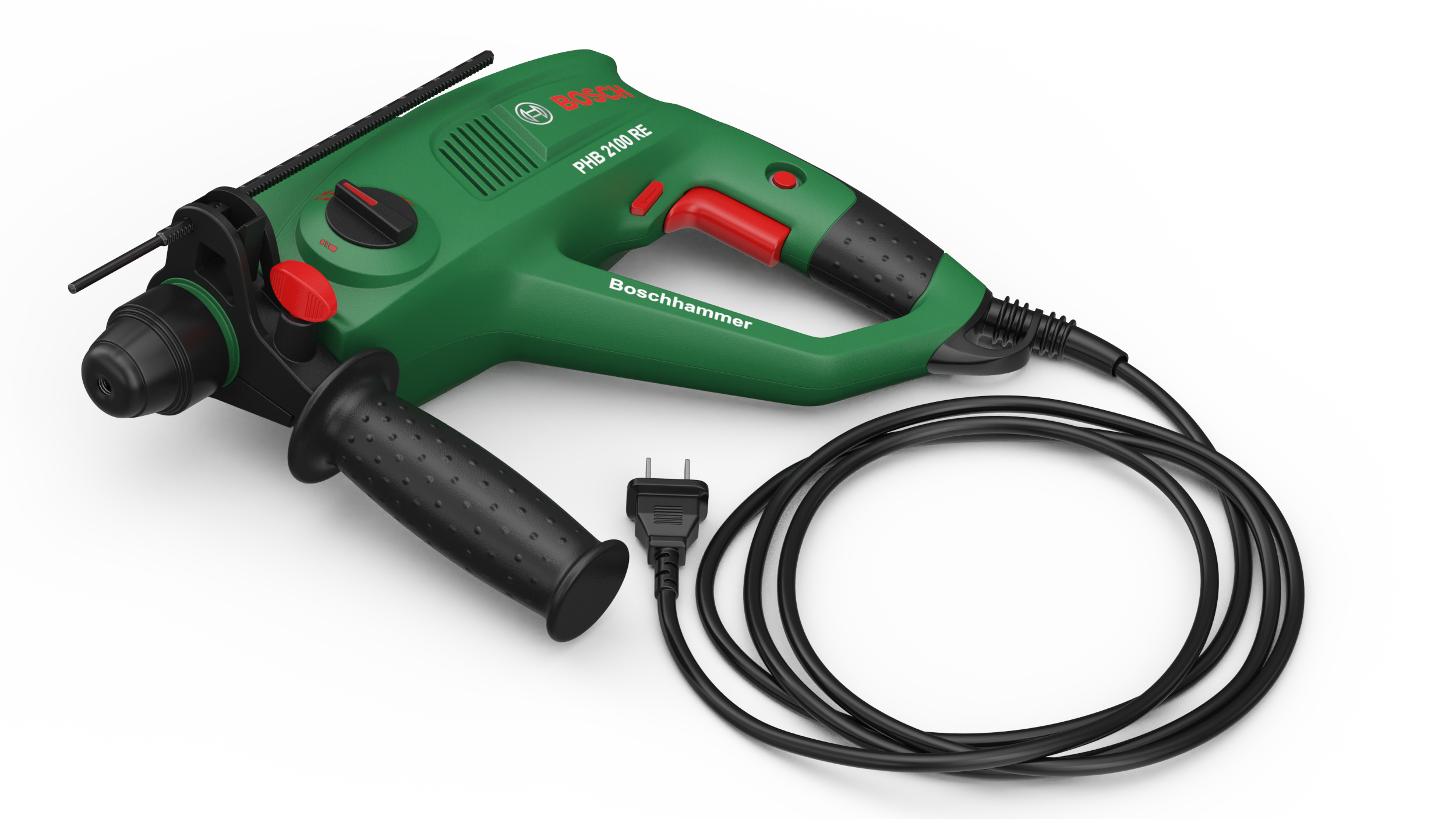 Pneumatic Rotary Hammer Bosch 3D model