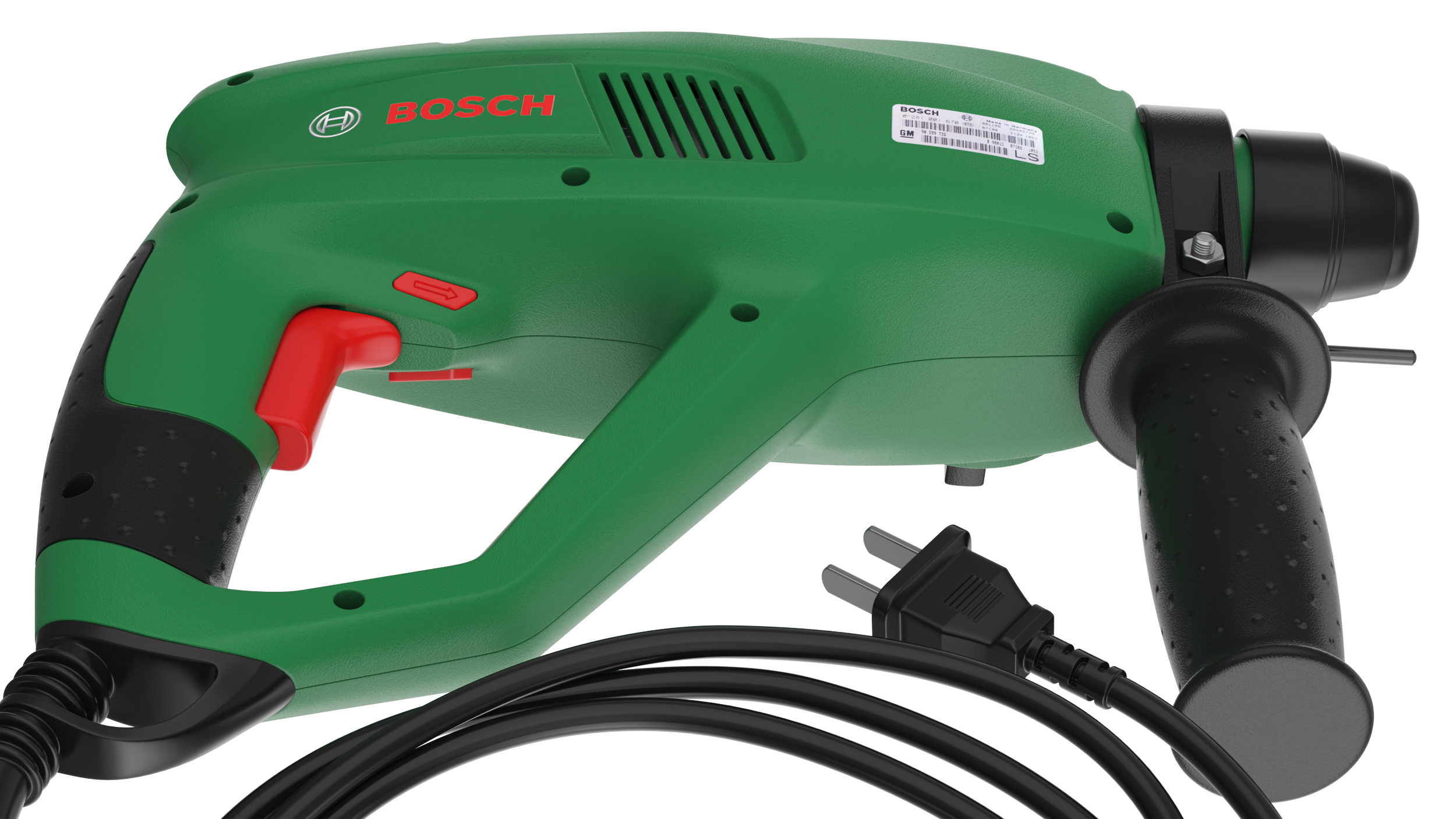 Pneumatic Rotary Hammer Bosch 3D model