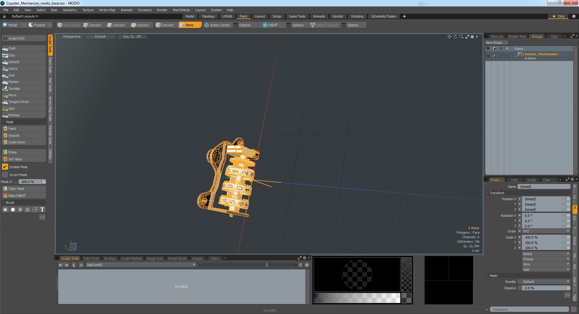 Counter Mechanism 3D