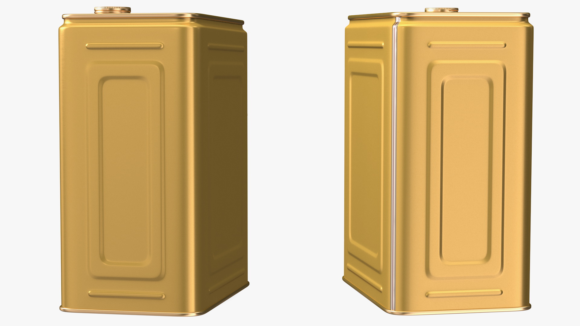 3D Metal Can 10L model