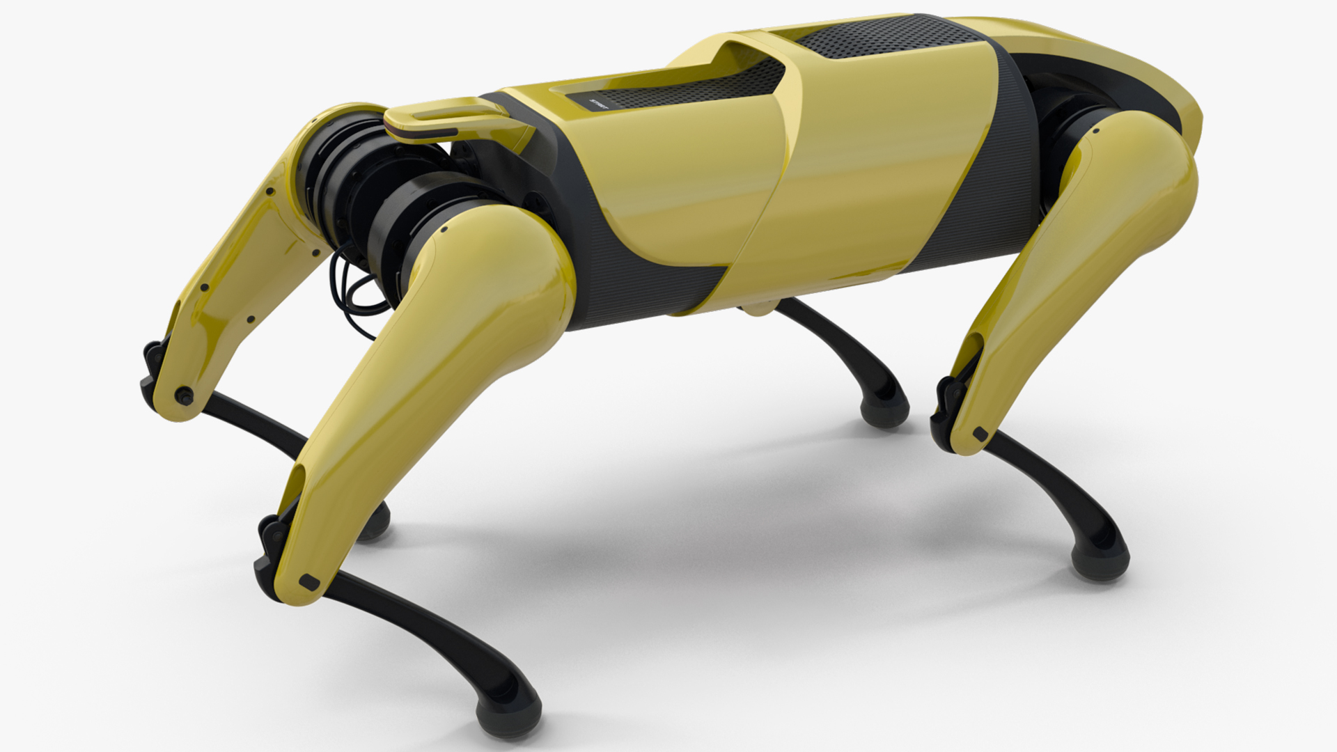 3D Dog Robot Yellow