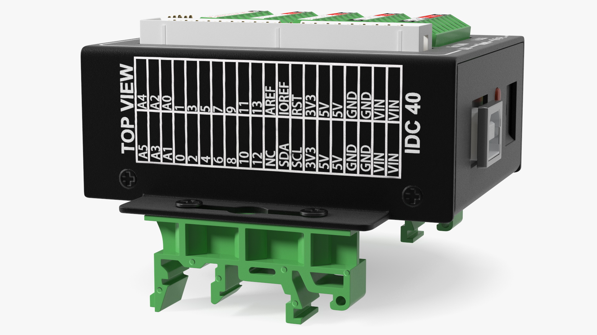 UNO Screw Terminal Block 3D model