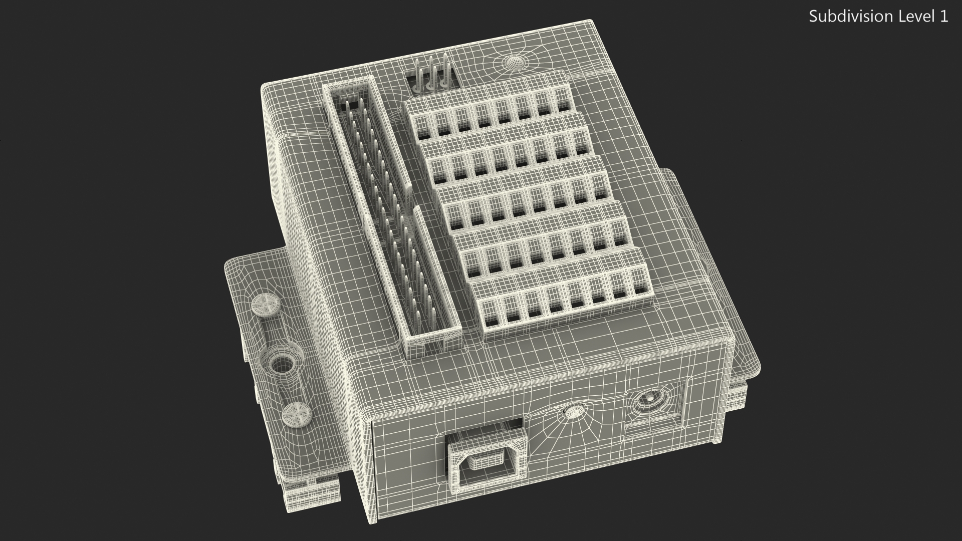 UNO Screw Terminal Block 3D model