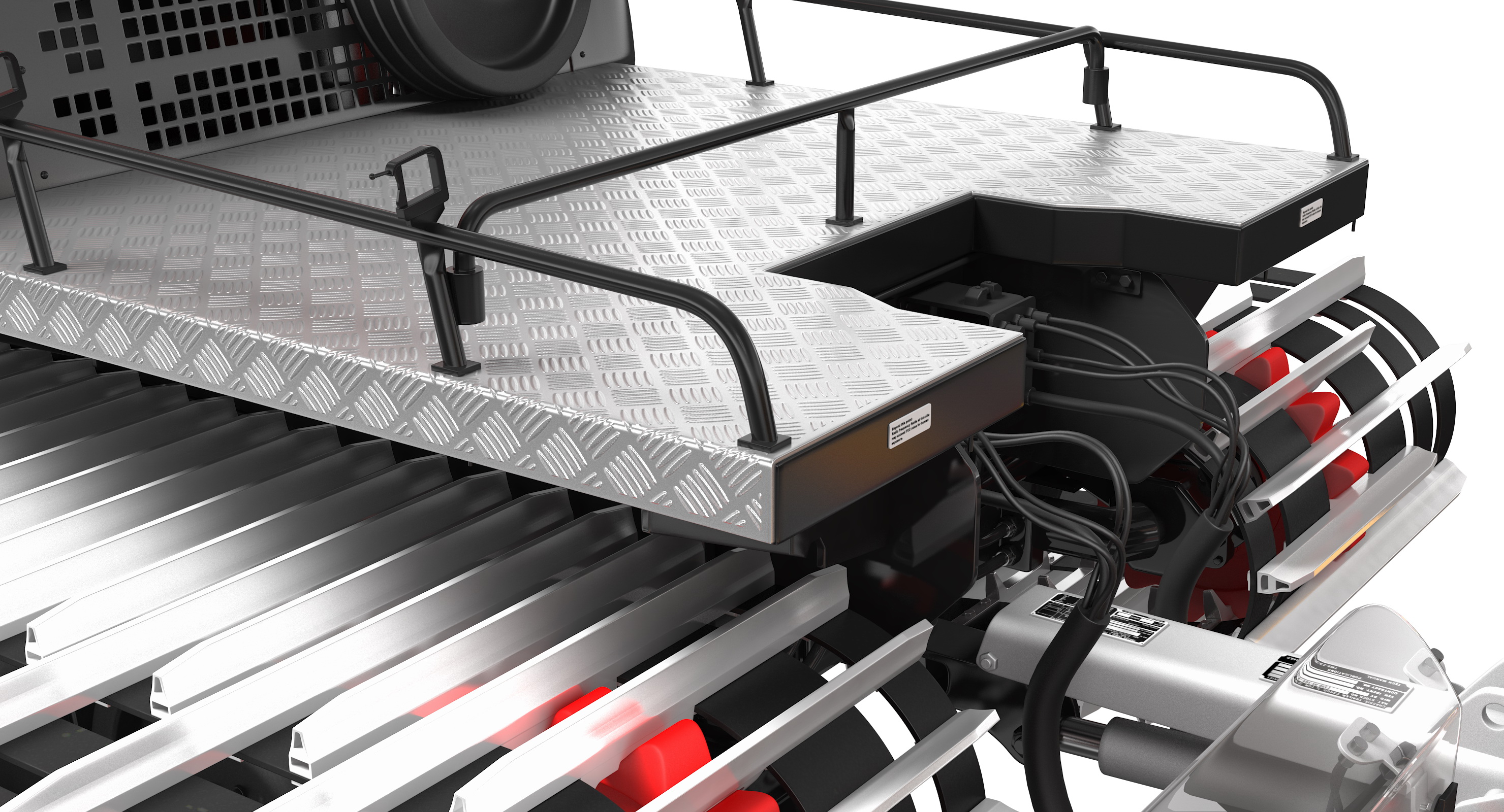 3D PistenBully 100 Snow Groomer model