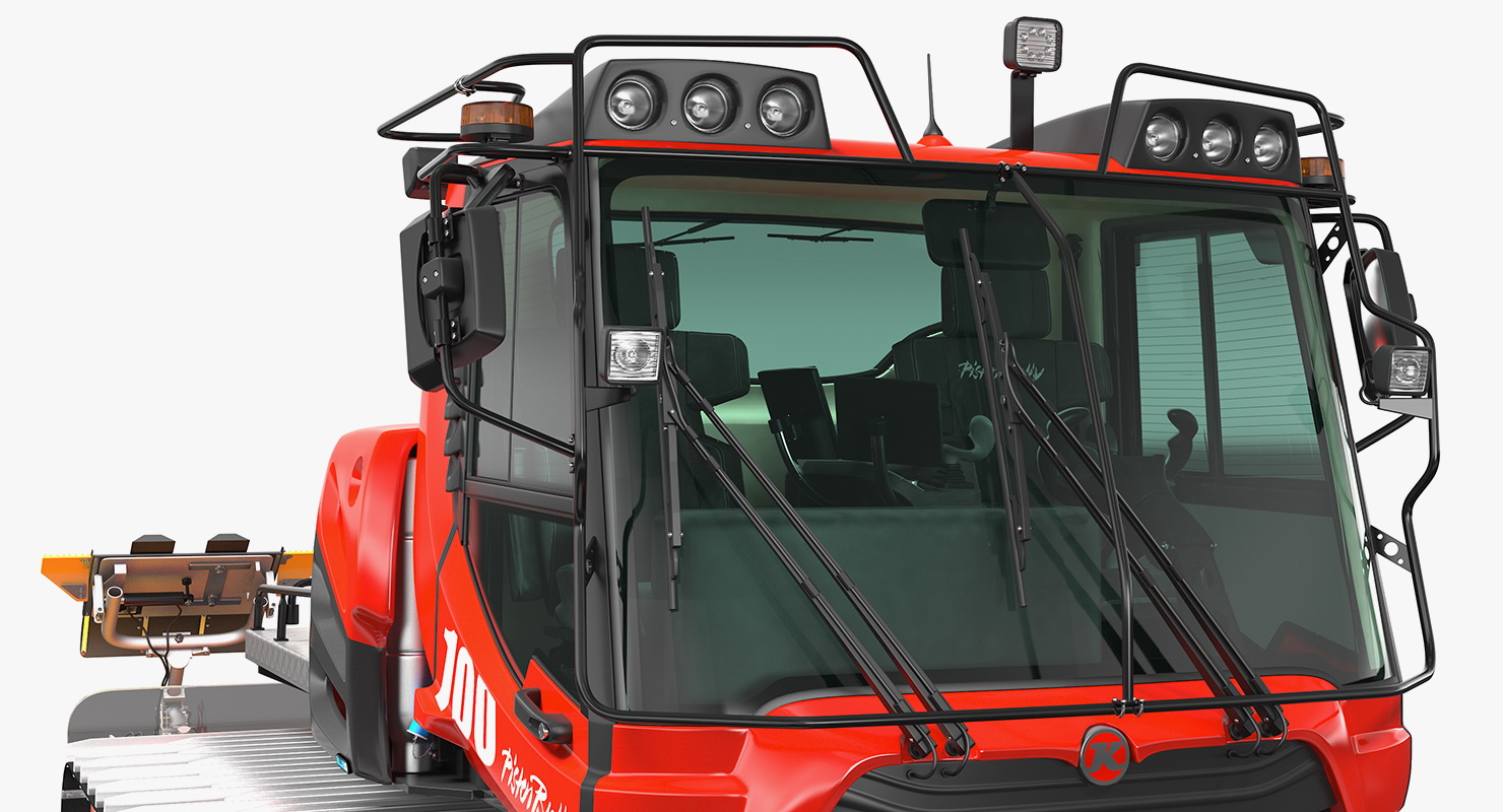 3D PistenBully 100 Snow Groomer model