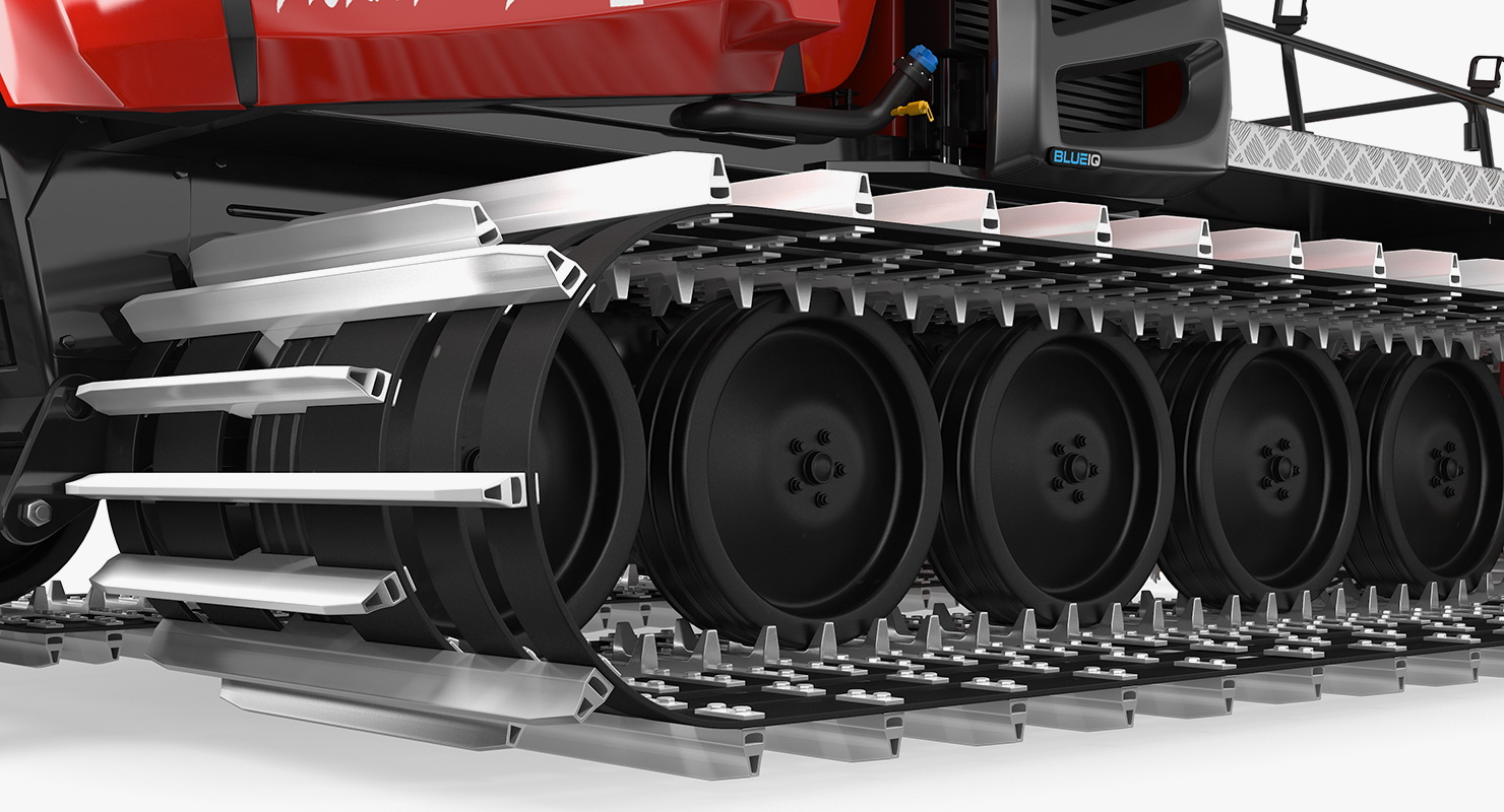 3D PistenBully 100 Snow Groomer model