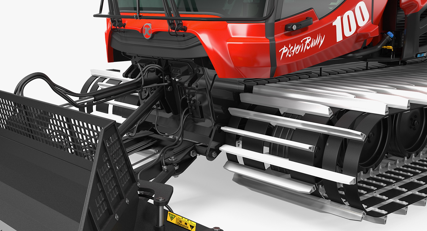 3D PistenBully 100 Snow Groomer model