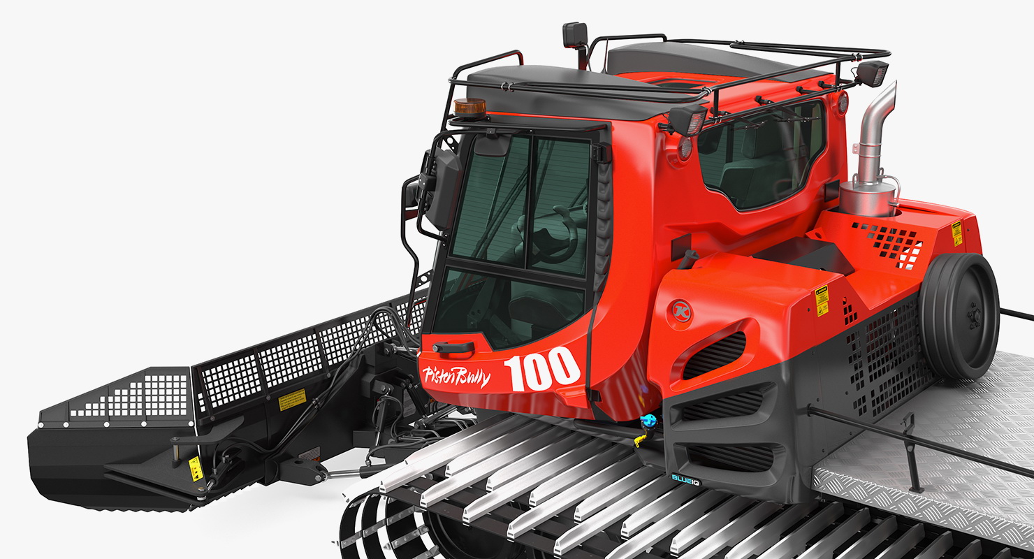 3D PistenBully 100 Snow Groomer model