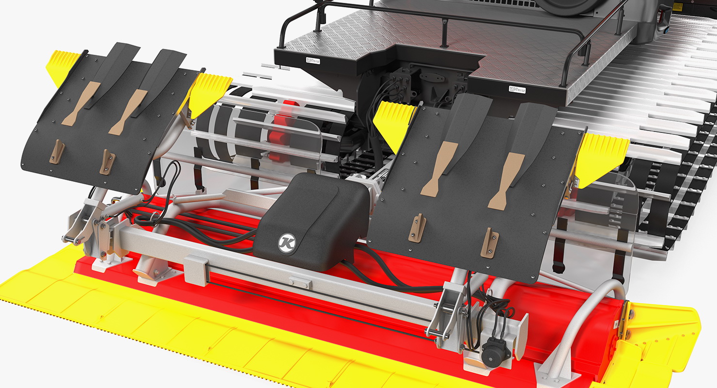 3D PistenBully 100 Snow Groomer model