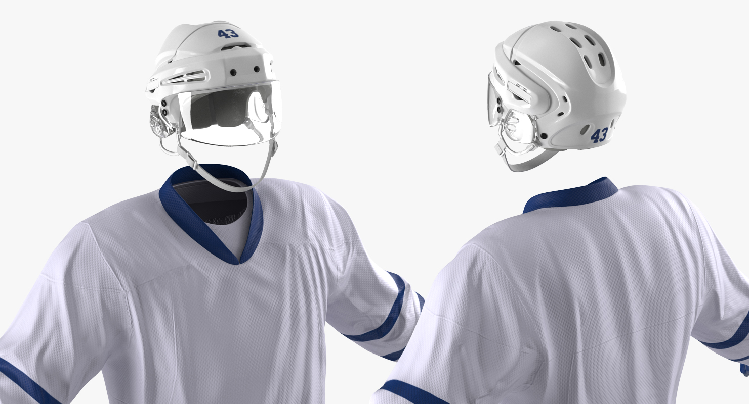 3D Hockey Player Generic 3 model